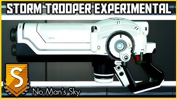 No Mans Sky - Rare S Class White / Grey Experimental Multitool - The Storm Trooper