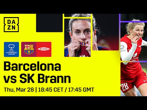 FC BARCELONA - BRANN | UEFA WOMEN’S CHAMPIONS LEAGUE 2023-24 KVARTFINALE 2.KAMP LIVESTREAM