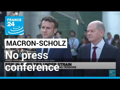 Macron-Scholz meeting: No press conference planned • FRANCE 24 English