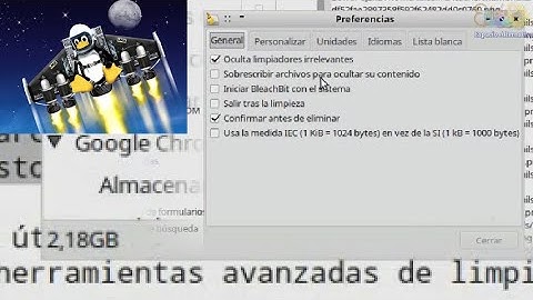 Cómo hacer limpieza en Linux/Gnu con BleachBit