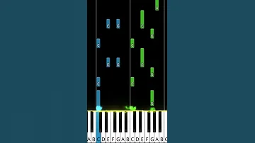 Tayo The Little Bus Theme Piano Tutorial 