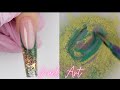 Uñas Acrilcas brillantes 💅🏼✨ Nail Art