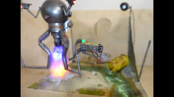 Ep.11: Let's make a cool Fallout Diorama | Mr. Gutsy model bot