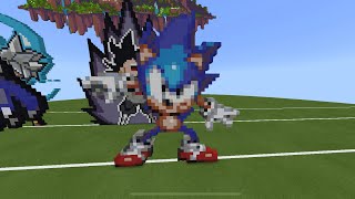 Sonic(Toei/Junio) pixel art  tutorial - Minecraft