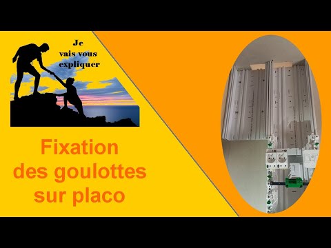 33: Positionnement et fixation de la goulotte GTL