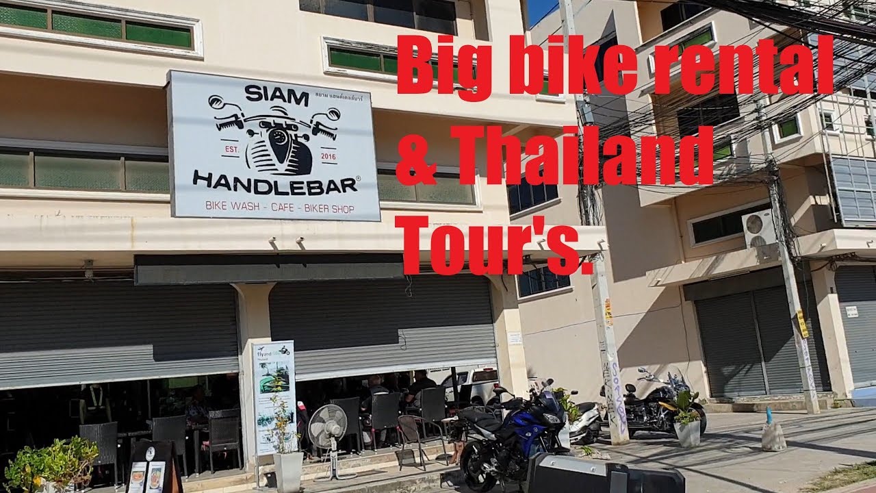Siam handlebar, Hua Hin, Thailand. Big bike rental and tours YouTube