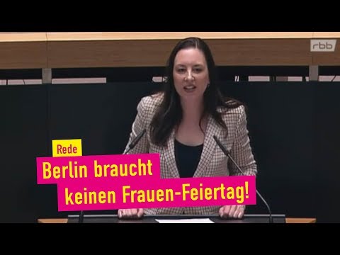 Rede: Berlin braucht keinen weiteren Feiertag!