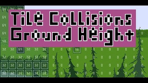 Tile Collisions, Ground Height, Jumping and Falling.