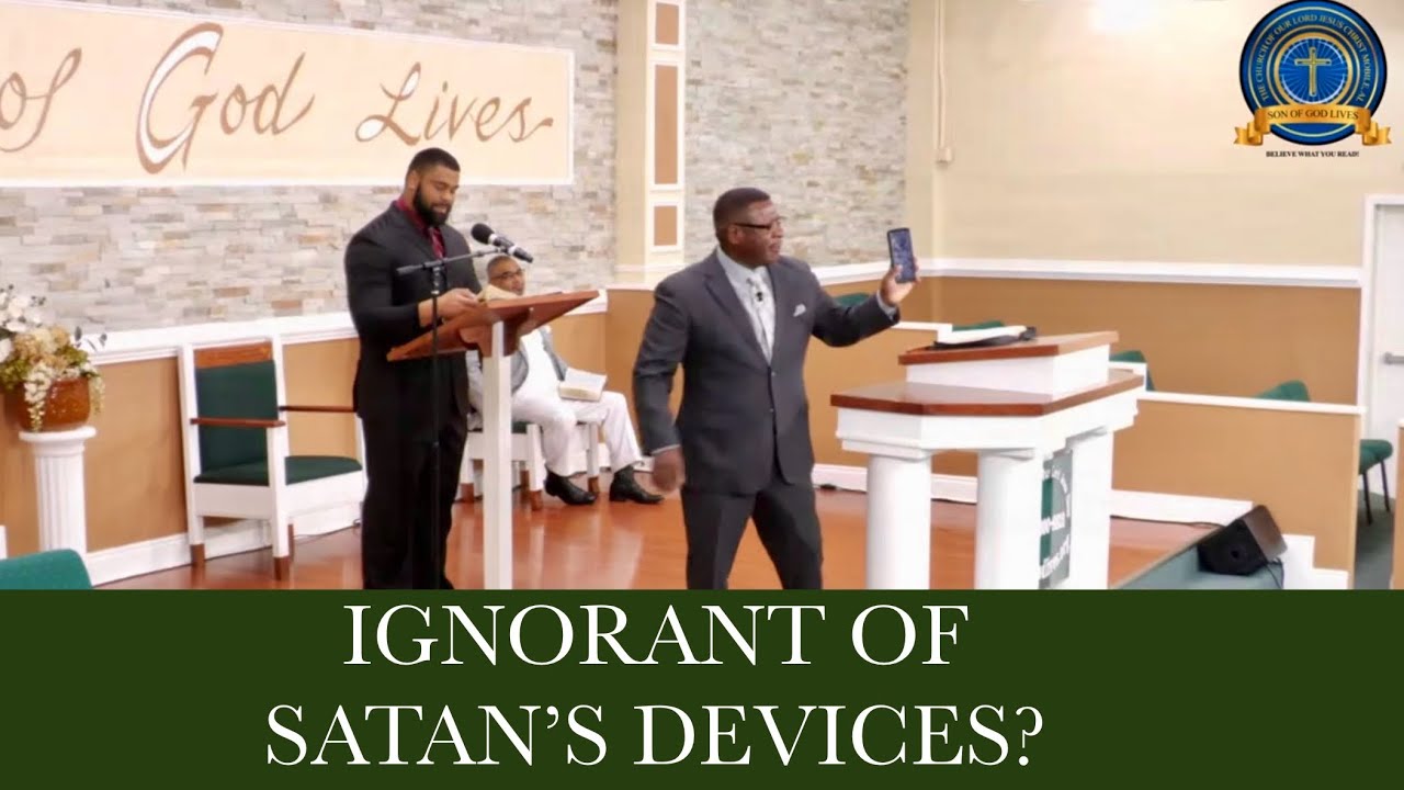 “Are You Ignorant of Satan’s Devices?” Live Broadcast November 9, 2025