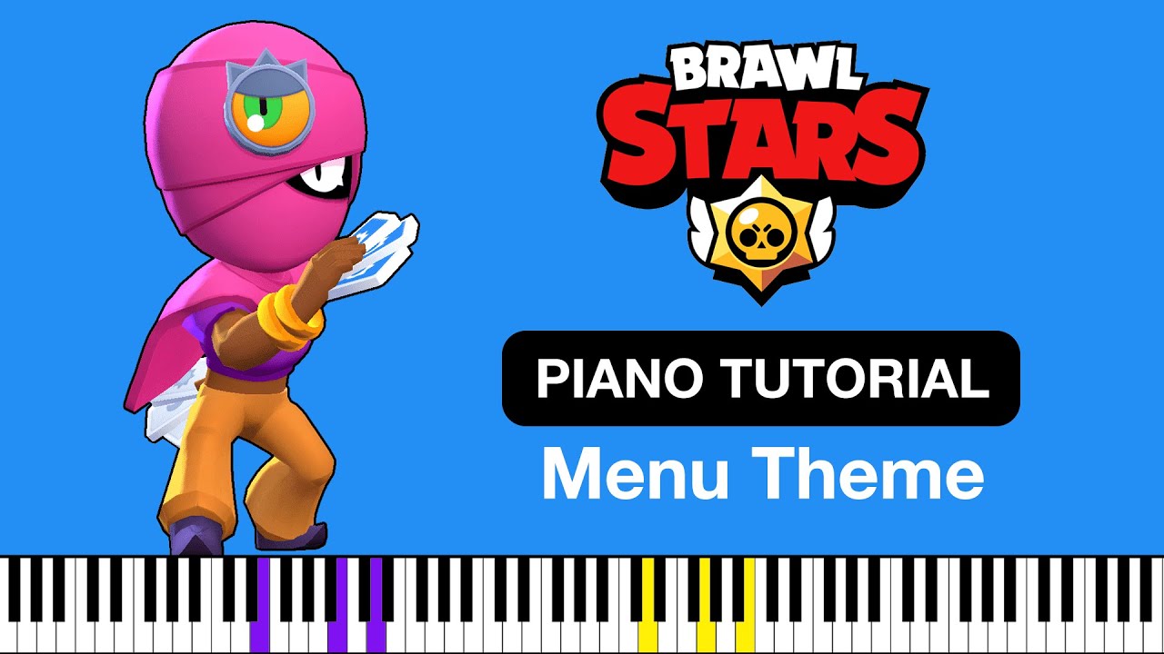 Brawl Stars — Menu Theme | Piano Tutorial