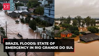 Brazil floods: Dam collapses in Rio Grande do Sul; authorities declare emergency as toll rises