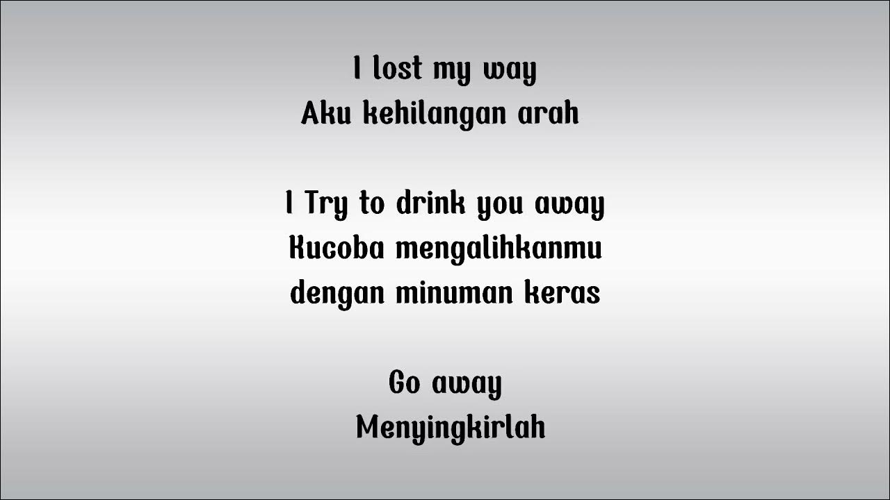 Gangga - Whiskey bottle (lirik dan terjemahan) Gangga - Whiskey bottle (lirik dan terjemahan)