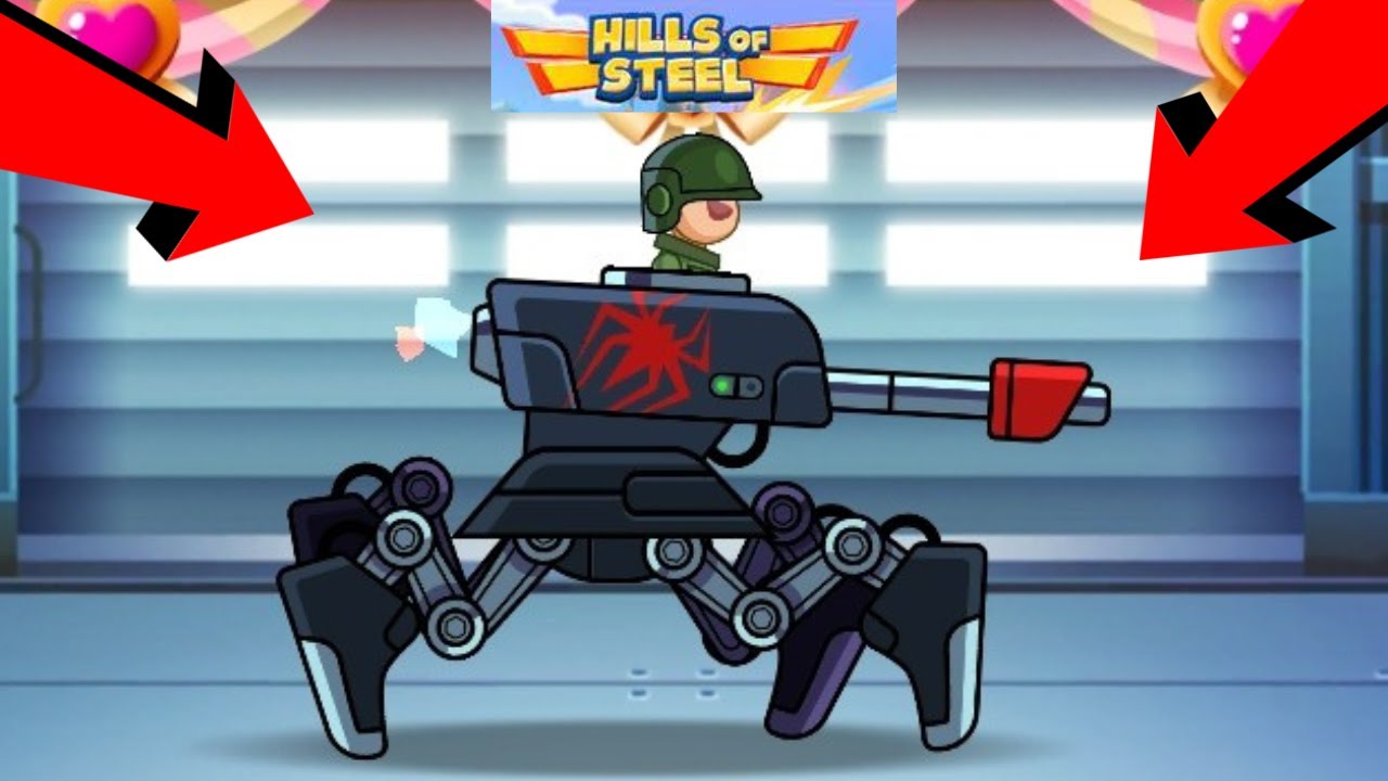 Hills Of Steel -ARACHNO Walkthrough Game Android Gameplay