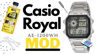 Casio Royal AE-1200WH MOD Goo Gone How To / EASY And Cost Affective!