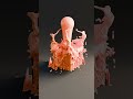 Blender Fluid Simulation || Blender || Blender 3d Simulation | Cube | Orange Juice #blender #shorts