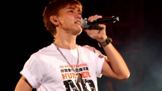 Daniel Lee 李桀漢 at 30-hour Famine 2012 countdown - Nothing's Gonna Stop Us Now