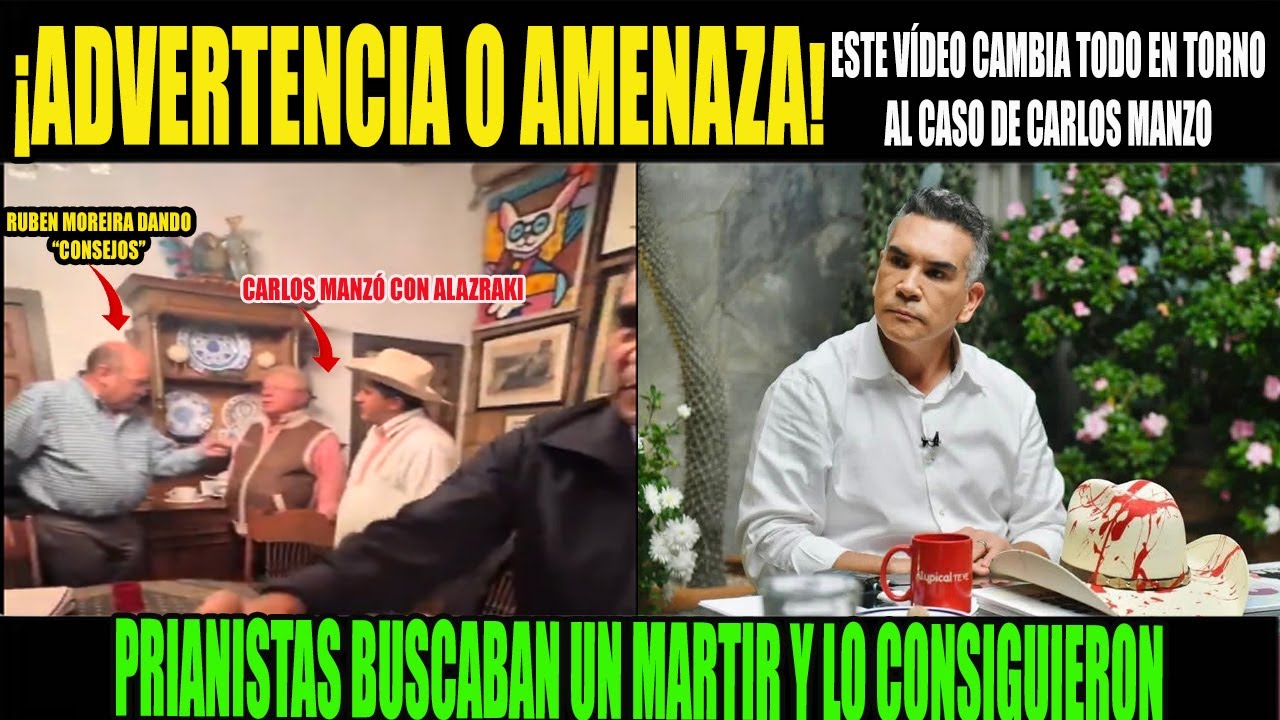 ESTE VÍDEO LO CAMBIA TODO EN TORNO AL CASO CARLOS MANZO, NADIE LO HABÍA ...