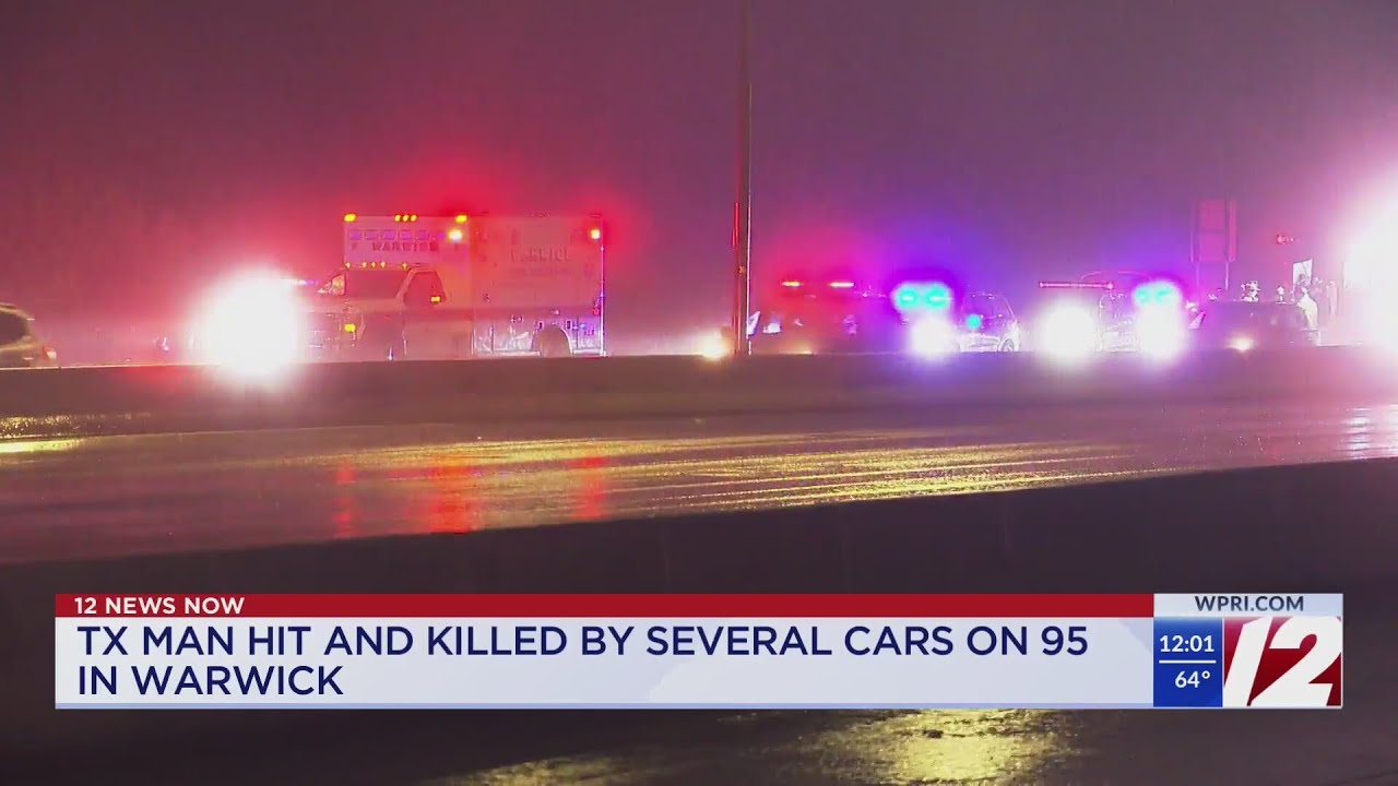 TX man hit and killed by several cars on 95 in Warwick - YouTube