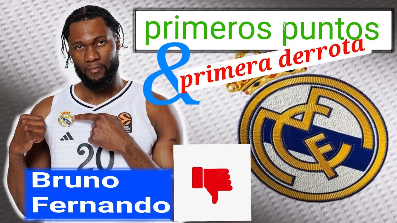 Bruno Fernando ☆primer partido con el Real Madrid - YouTube