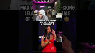 Max admits to cracking Lela after the finale of “In too deep” #plaqueboymax #lelasohna