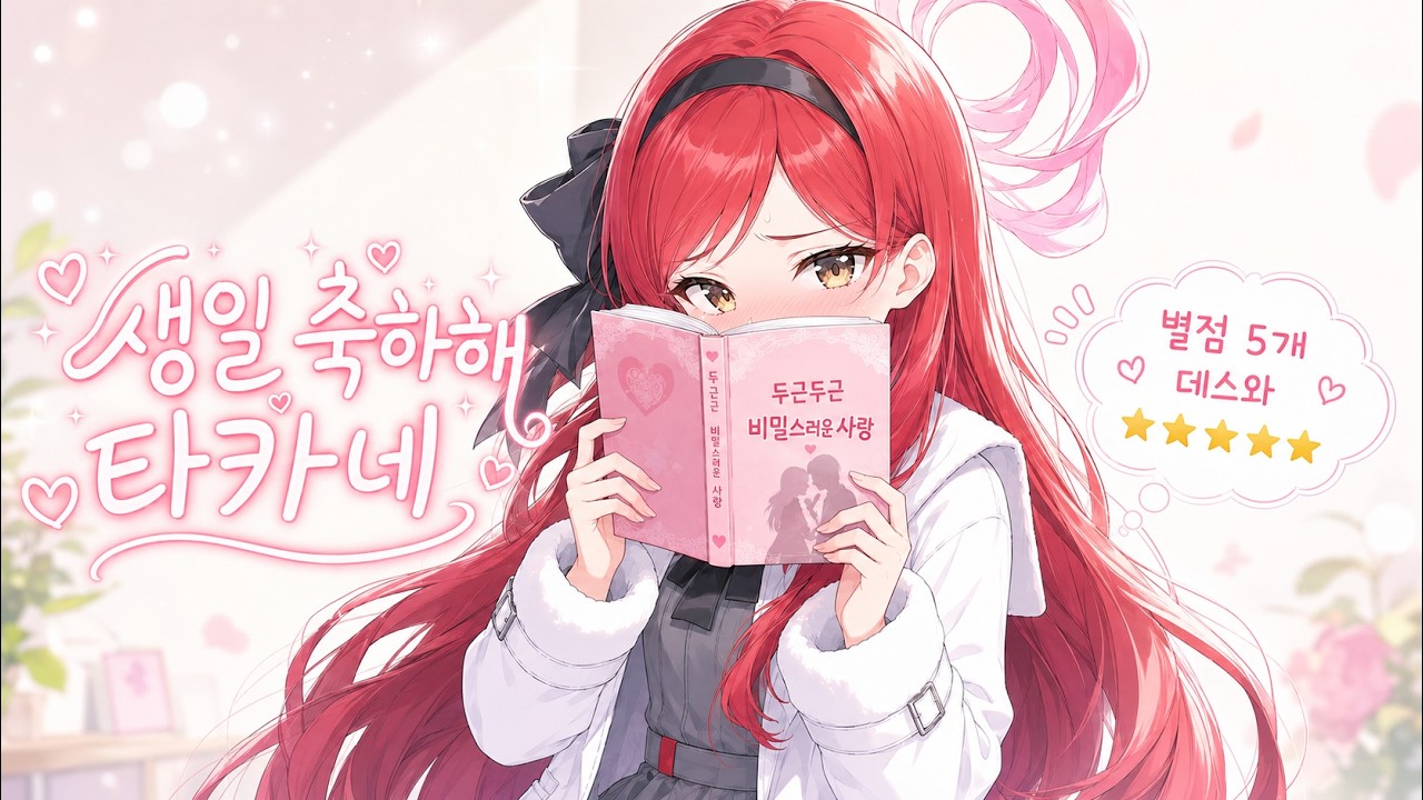 [블루 아카이브] 미요시 타카네 생일대사 (한/일 음성)