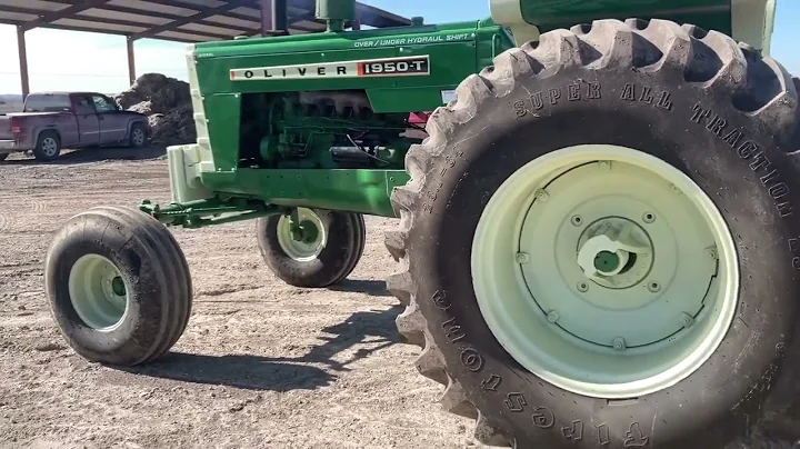 BIG IRON ONLINE AUCTION 3-13-2024: 1969 Oliver 1950T 2WD Tractor