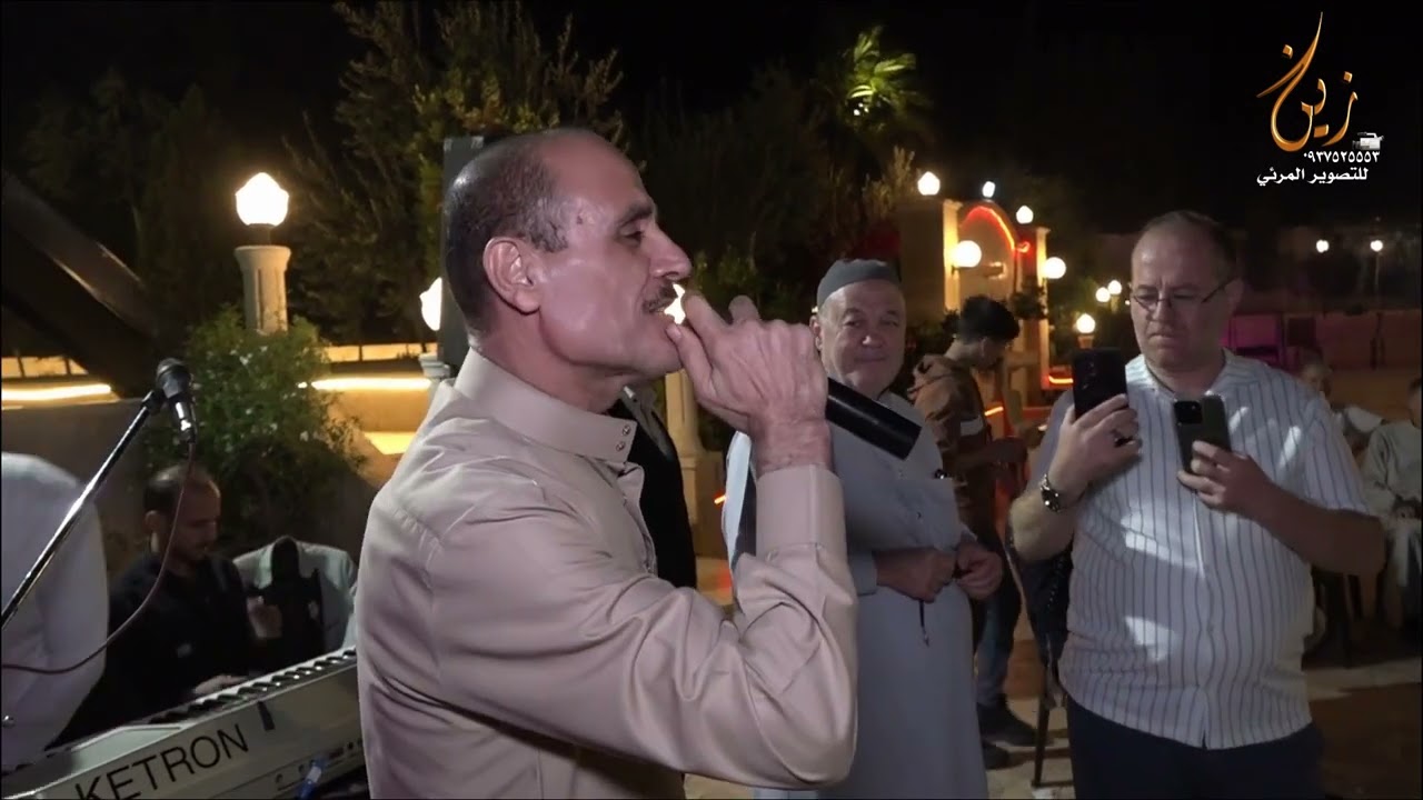 الفنان عمر كوارة حفل استقبال الحاج جمعة الشوك  ج5