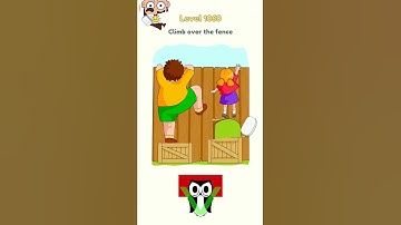 inavb DOP 2 Level 1060 Climb Over the Fence | Delete One Part Gameplay Solution #shorts #DOP2