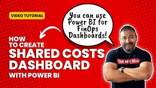 Mastering Shared Costs: Power Bi Dashboard Tutorial