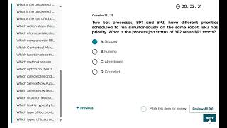 ServiceNow Robotic Process Automation (RPA) Delivery Accreditation Exam
