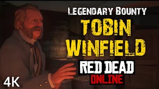 Tobin Winfield - Legendary Bounty - Red Dead Online - RDR2 - PS5 Gameplay in 4K HDR