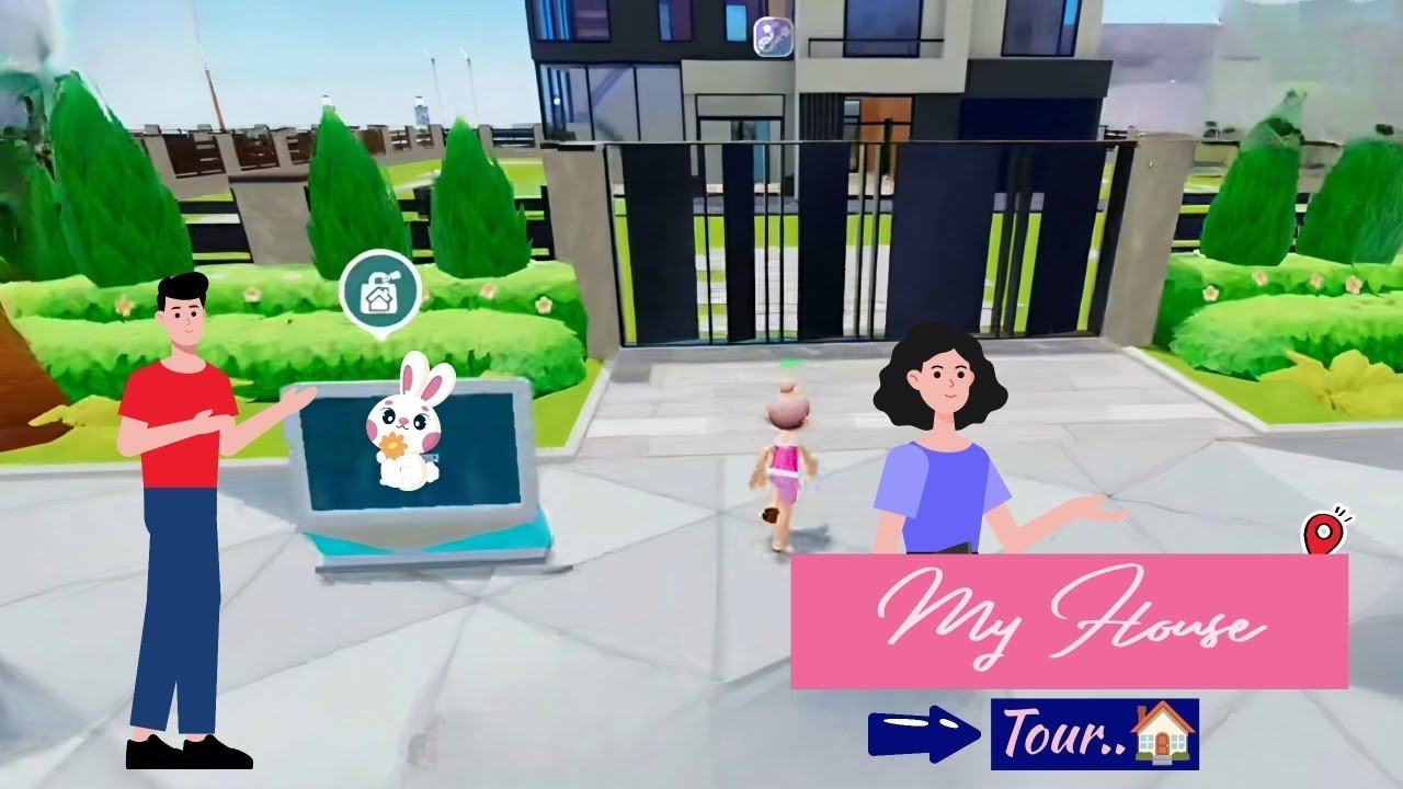 Livetopia: party/Episode=2 housetour..😀/a fabulous game's found in here subscribe ⏩