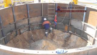 Steel Segmental Shafts - Tunnel Boring Australia