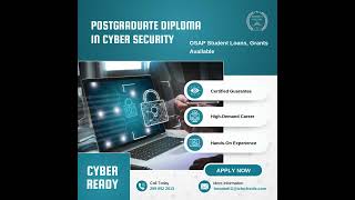 Postgraduate Diploma in Cyber Security | Apply Now for Hands-On Experience & OSAP Loans!