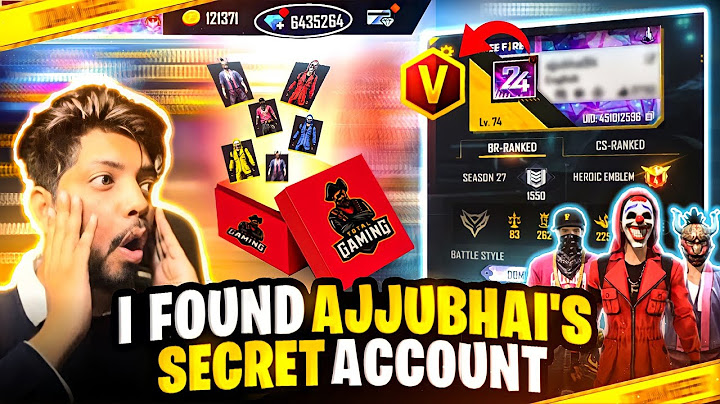 I Found Ajjubhai's Secret Free Fire Account😱- Itni Rare Items, Bundles Kaise?😍- Garena Free Fire