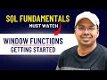 SQL Window Functions – Getting Started | SQL Full Course
