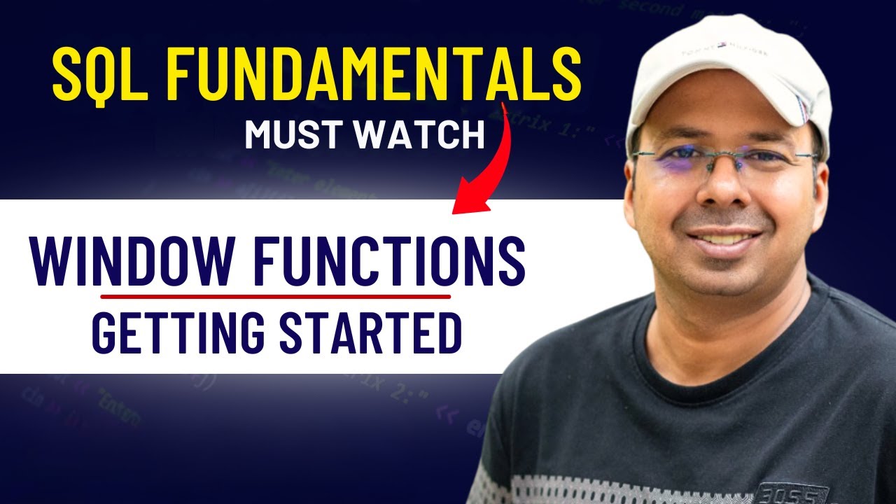 Оконные функции SQL – Начало работы | Полный курс по SQL