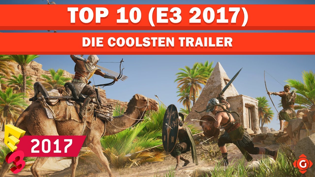 Die coolsten Trailer der E3 2017! | Top 10 microsoft store