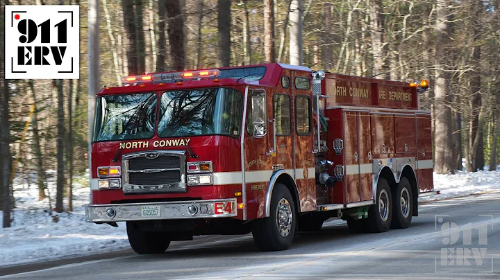 North Conway Fire Truck Responding | Engine 4
