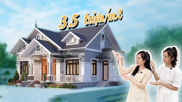 Công trình biệt thự 1 tầng mái Thái tại Thái Bình | Kiến Trúc Achi