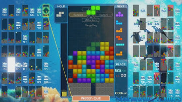 Tetris 99 - Endless Ocean Luminous Event (Part 5)