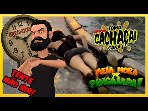BREAKDOWN TOMA CACHAÇA C*RAI! - 30 MIN DE VÍDEOS ENGRAÇADOS! 😂 TENTE NÃO RIR 2025‼️
