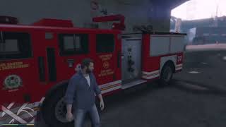 GTA 5 PS4 - Mission #66 - Fire Truck [Gold Medal]