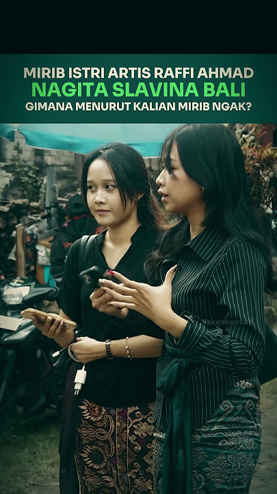 NAGITA SLAVINA BALI mirib gak sihh  #artis #nagitaslavina #miribartis