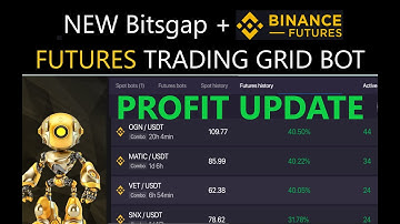 PROFIT UPDATE For NEW BITSGAP Binance FUTURES Automated Crypto Trading Grid Bot Profitable Strategy