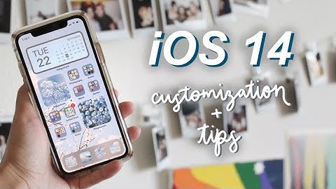 ios 14 aesthetic home screen customization tutorial ✰ super quick and simple!