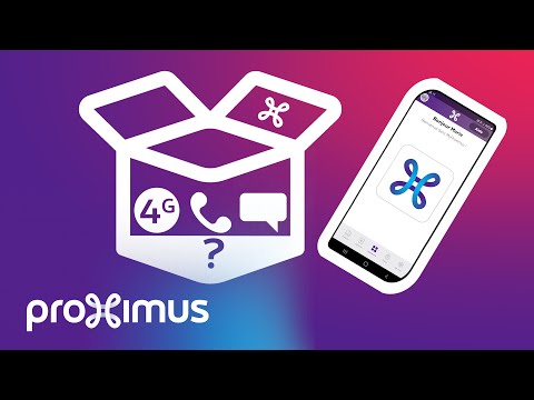 Check your usage in the MyProximus app