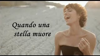 Quando una stella muore Giorgia Karaoke (Base al piano con testo)