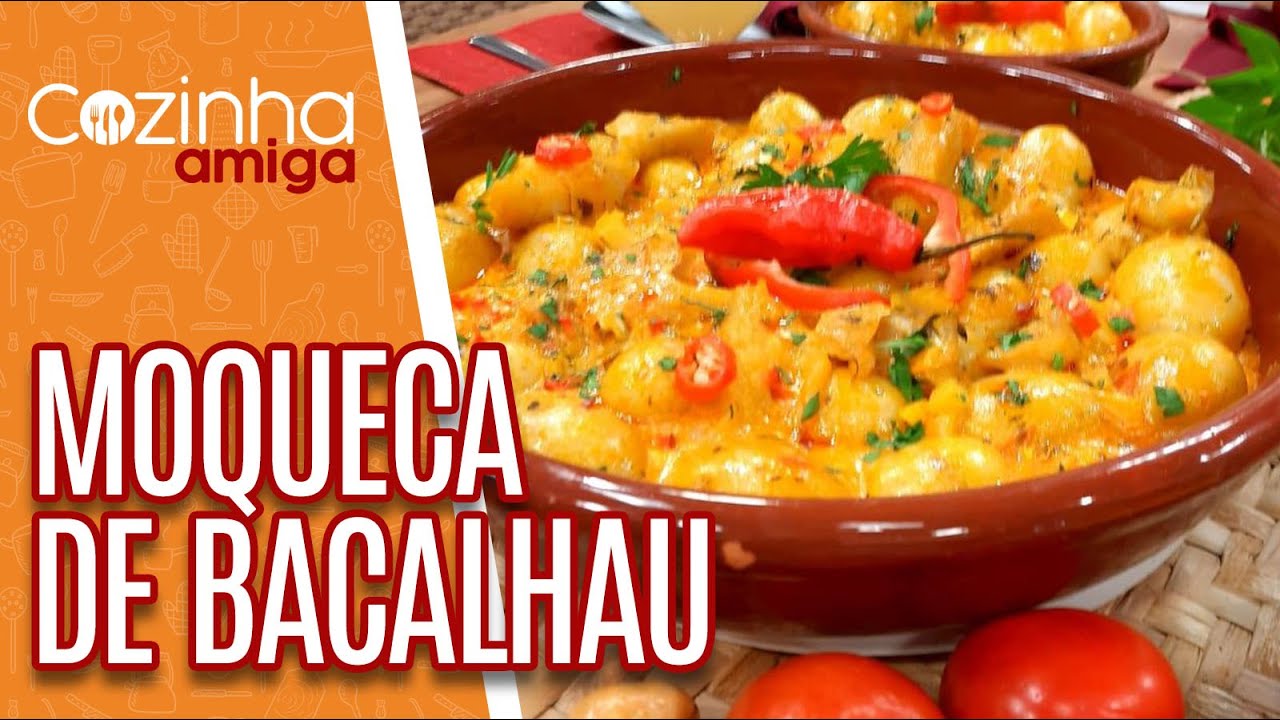 Moqueca de bacalhau e farofinha de arroz com dendê - Patrícia Gonçalves | Cozinha Amiga (04/11/20)