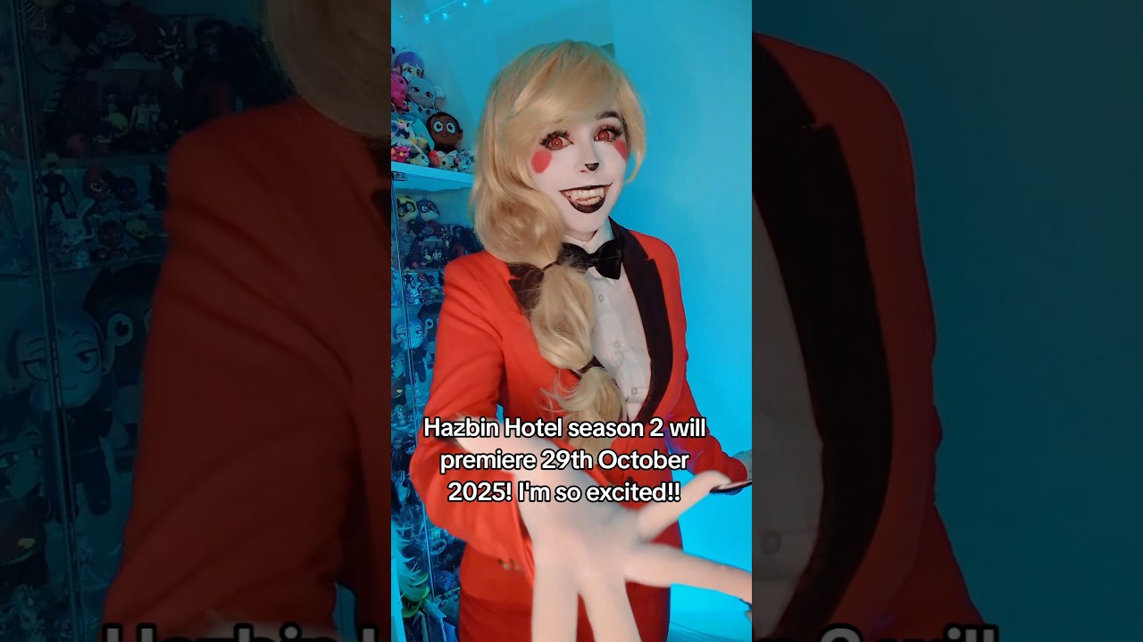 HAZBIN SEASON 2 UPDATE! #hazbinhotel #hazbin #cosplay #comiccon #cartoon #helluvaboss